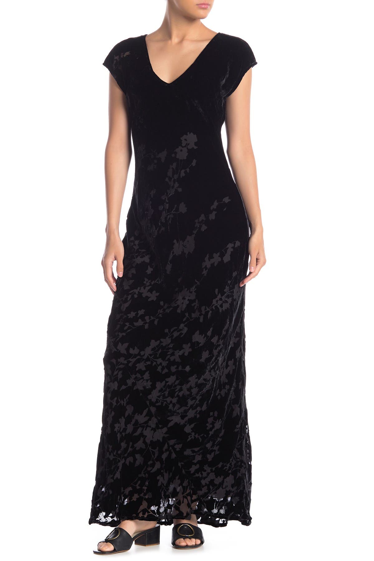 johnny was velvet dress
