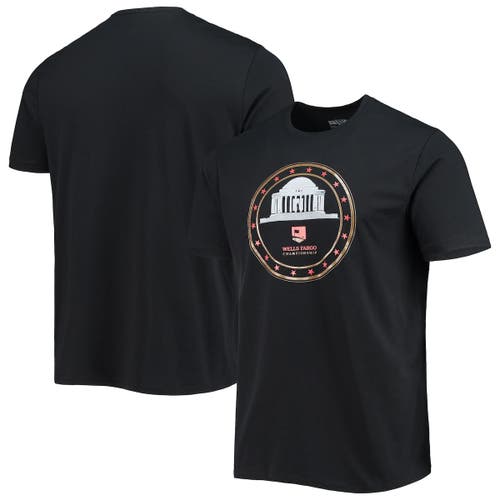 Men's Levelwear Black Wells Fargo Championship Capital Circle T-Shirt at Nordstrom, Size X-Large