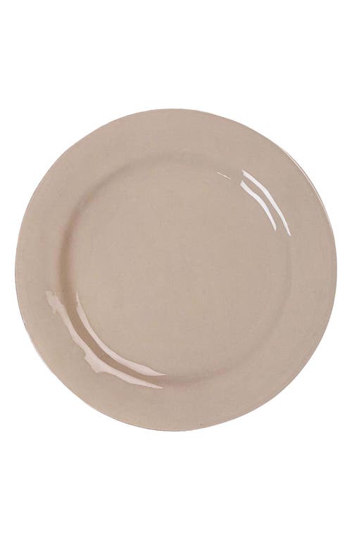 Juliska Puro Dinner Plate In Taupe