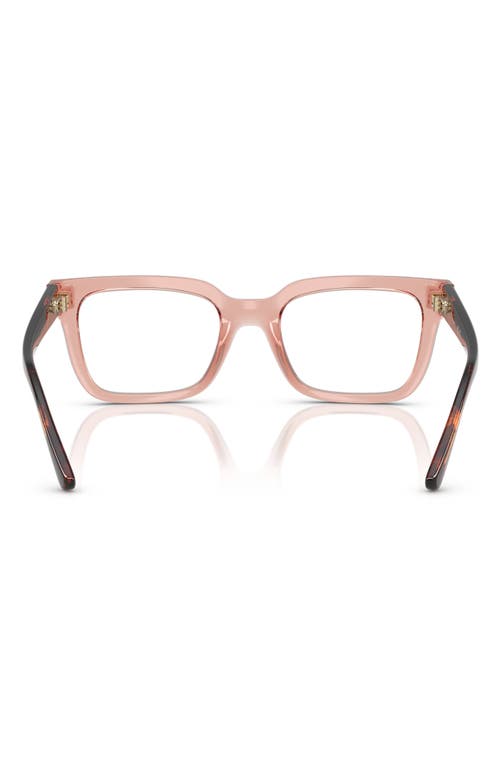 Vogue 52mm Pillow Optical Glasses In Pink