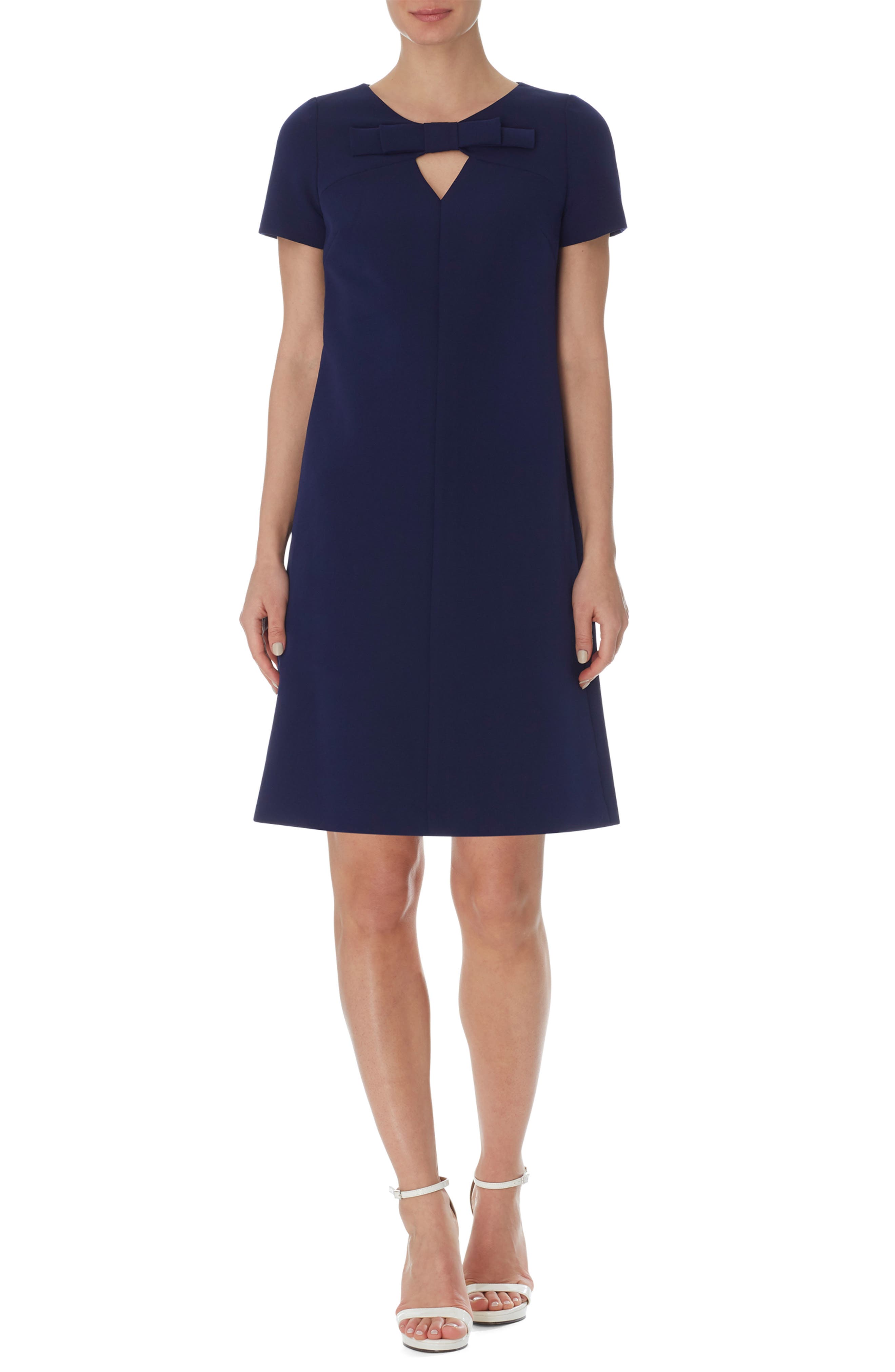 anne klein navy dress