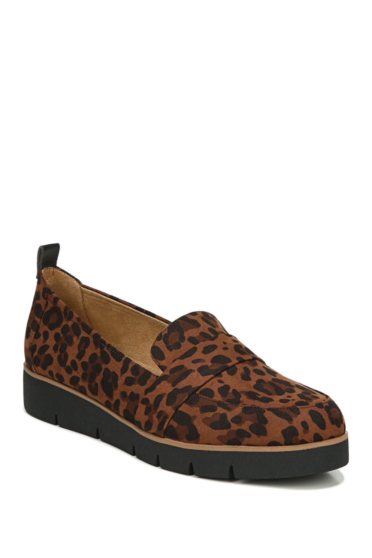 leopard print leather shoes