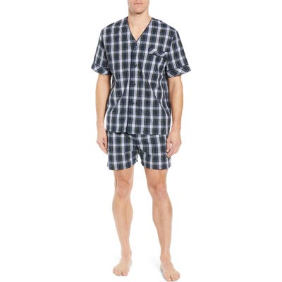 Majestic International Edward Easy Care Short Pajama Set, Green