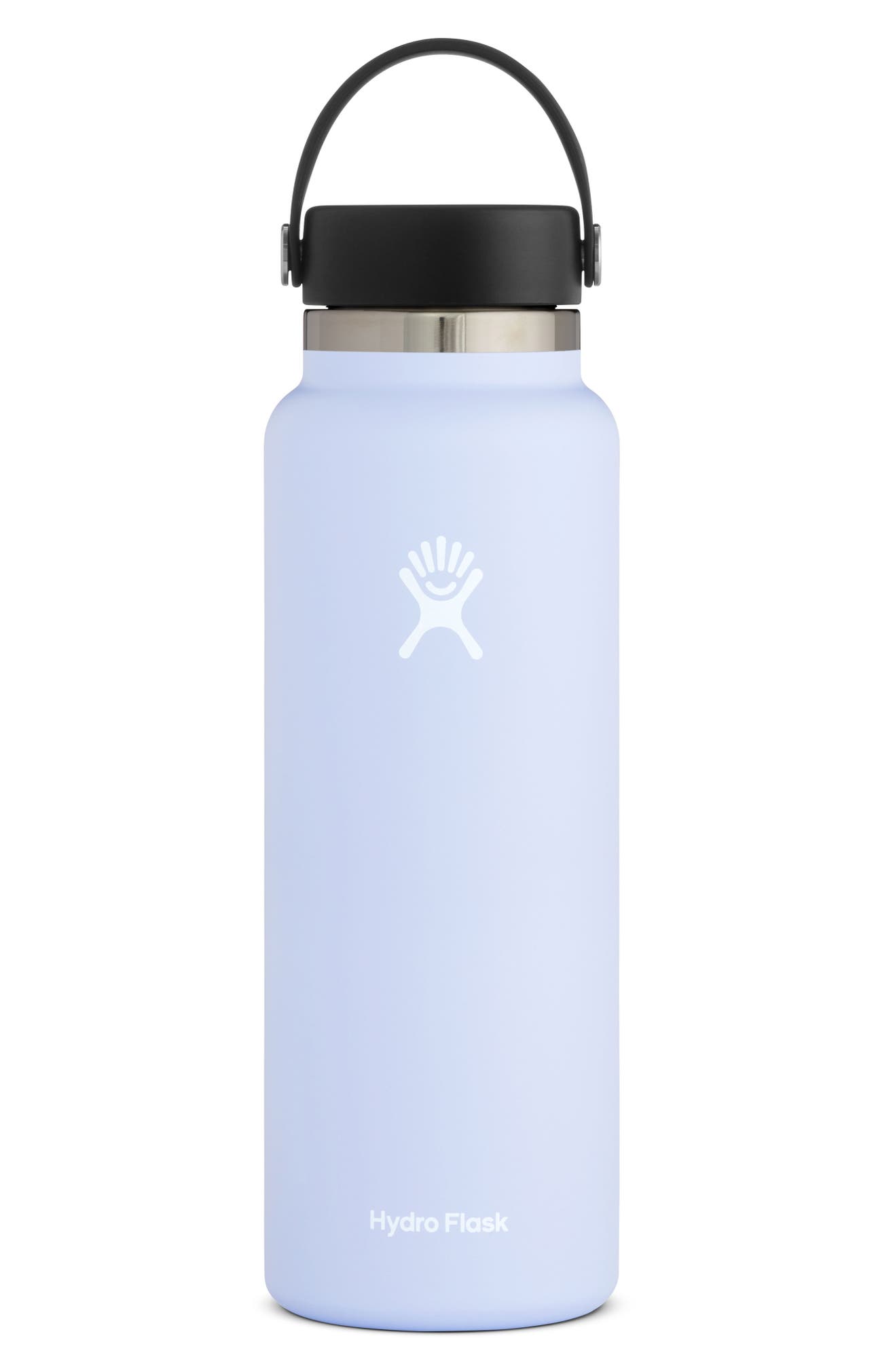 HYDRO FLASK 40-Ounce Wide Mouth Cap Bottle, Main, color, FOG