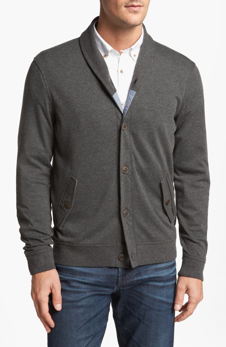 Ted Baker London 'Norre' Shawl Collar Knit Jersey Cardigan | Nordstrom