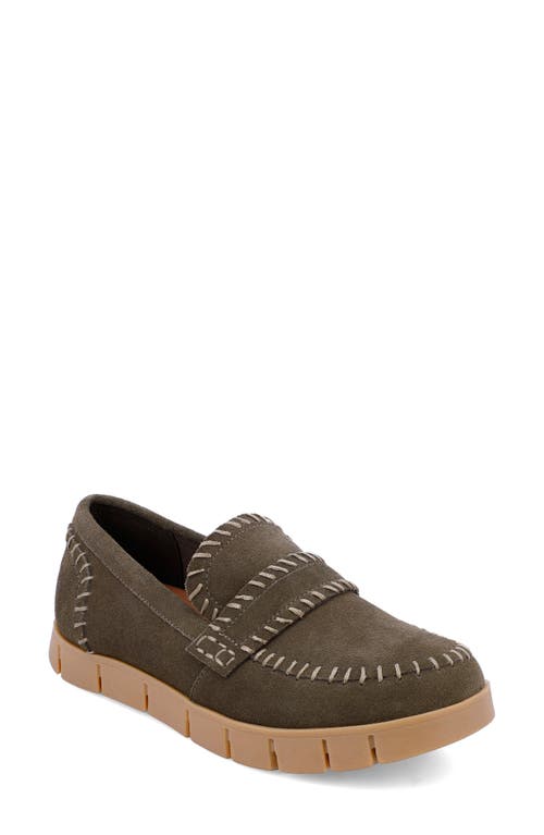 Shop Mia Limited Edition Natalee Loafer In Khaki