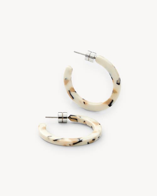 Machete Mini Hoops In Terrazzo