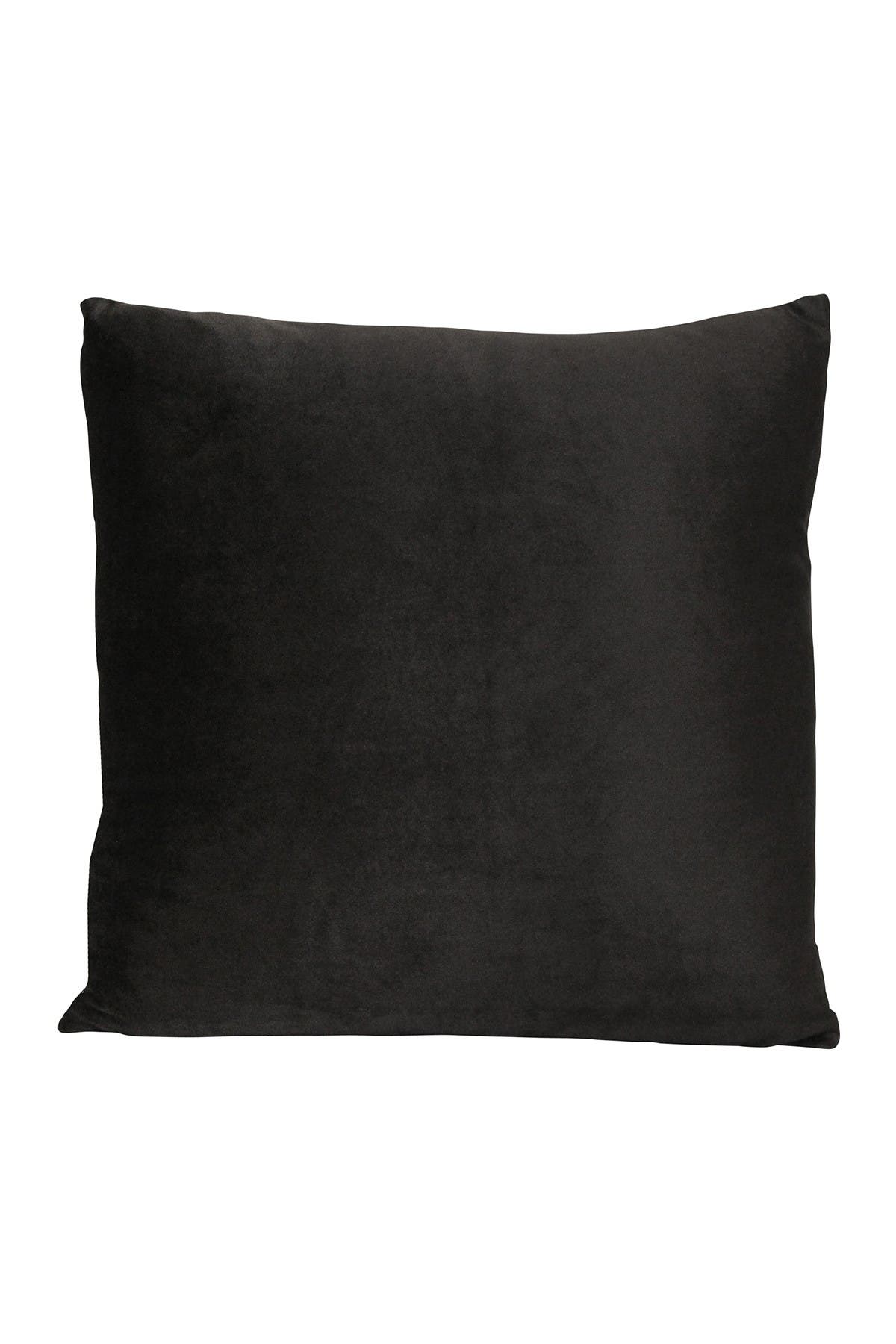 black square pillow