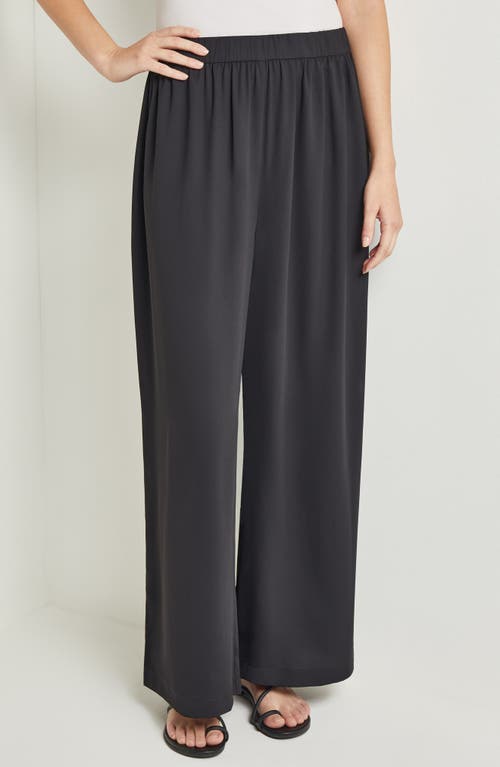 Shop Misook Wide Leg Pants In Black