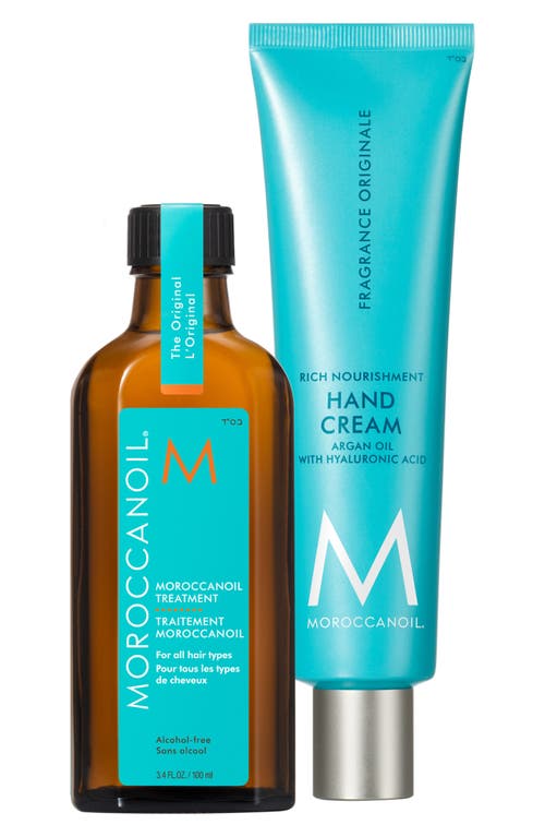 Shop Moroccanoil ® Destination Hydration Set (limited Edition) $70 Value In No Color