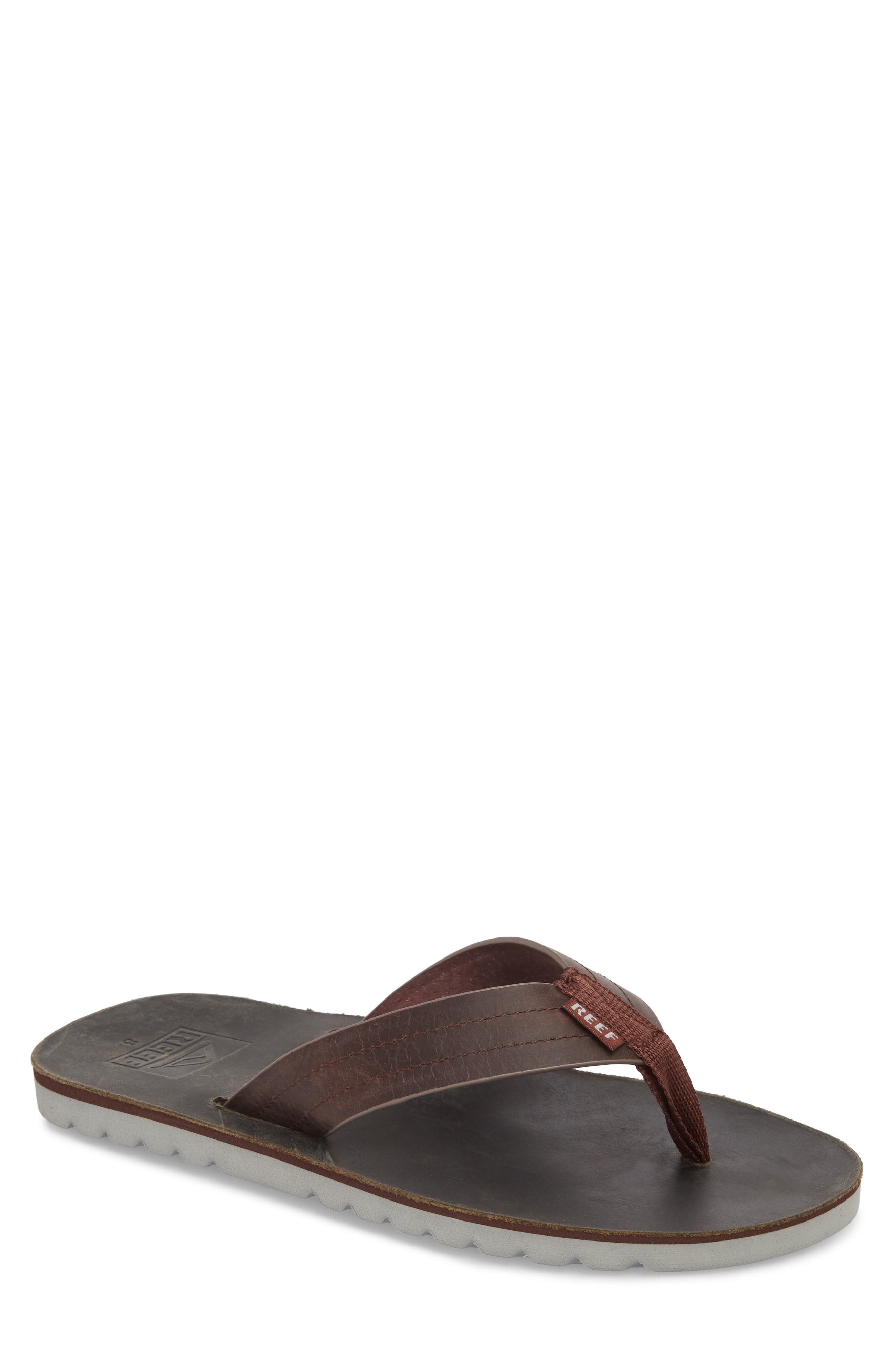 reef voyage lux flip flops