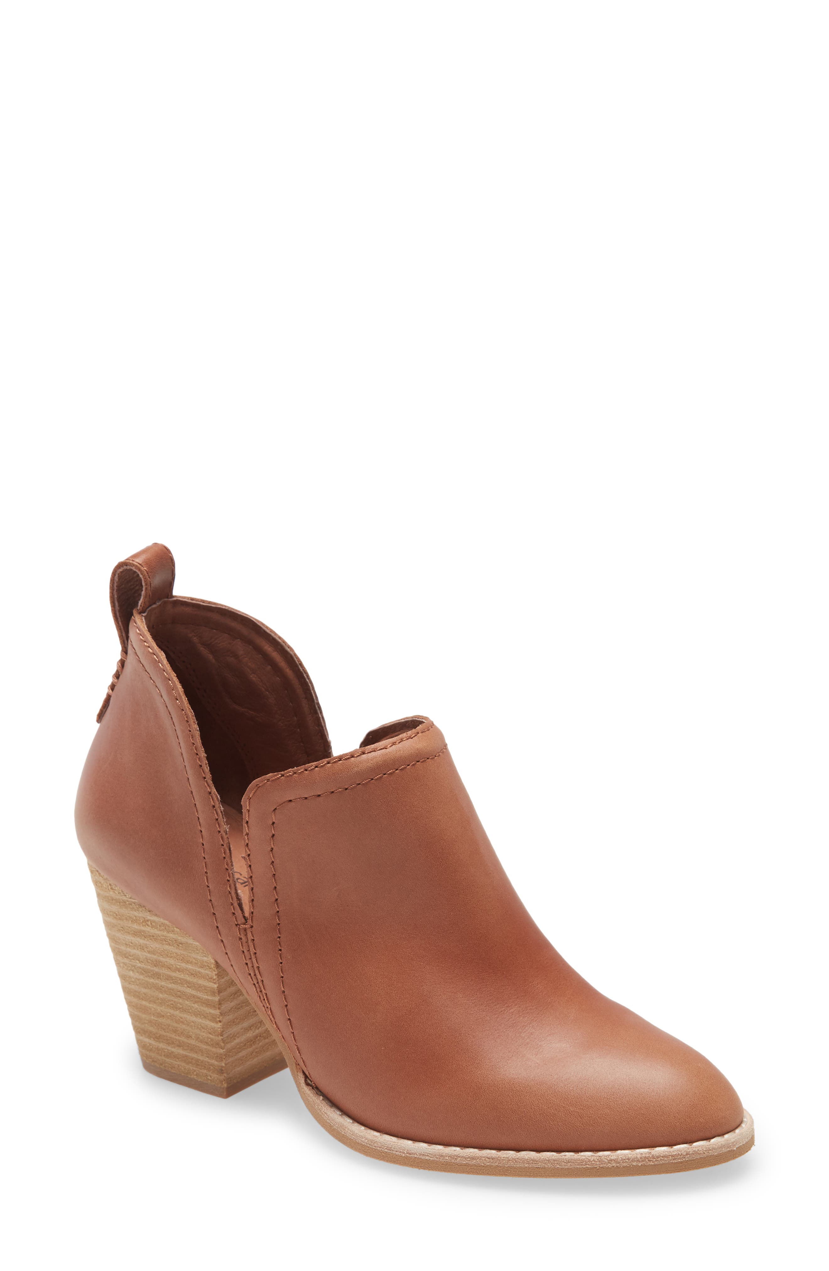 tan booties womens