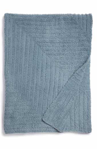 Barefoot Dreams - CozyChic® Ribbed Throw - Slate Blue – Spinout