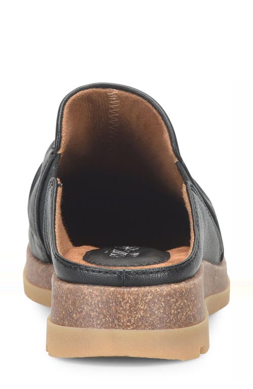 Eurosoft Laralyn Ruched Mule In Black