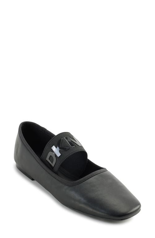 Shop Dkny Dace Mary Jane Ballet Flat In Black