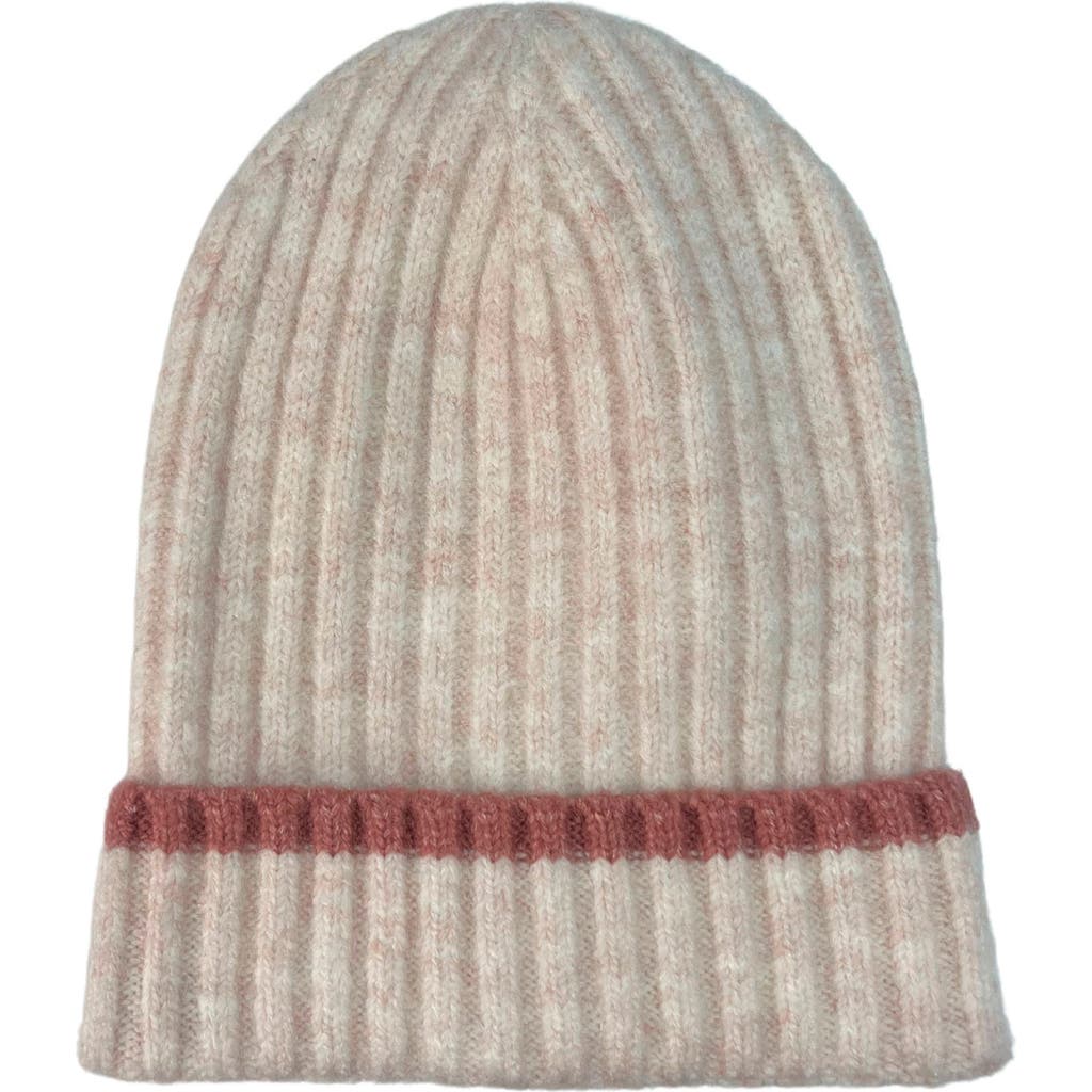 Marcus Adler Rib Knit Cuff Beanie In Natural