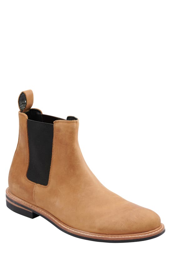Nisolo Water Resistant Chelsea Boot In Tobacco