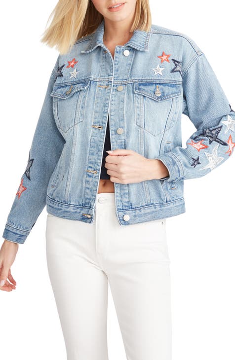 Shine Bright Denim Trucker Jacket