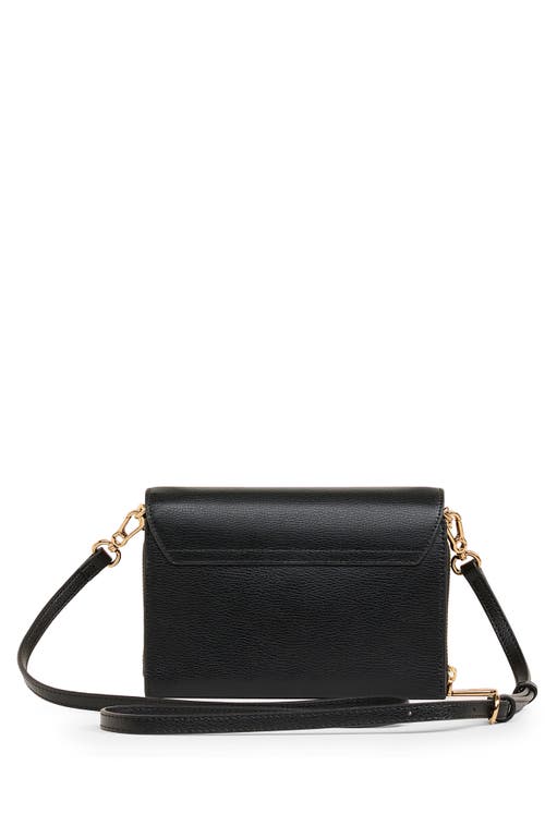 Karl Lagerfeld Paris Lourdes Crossbody In Black/gold