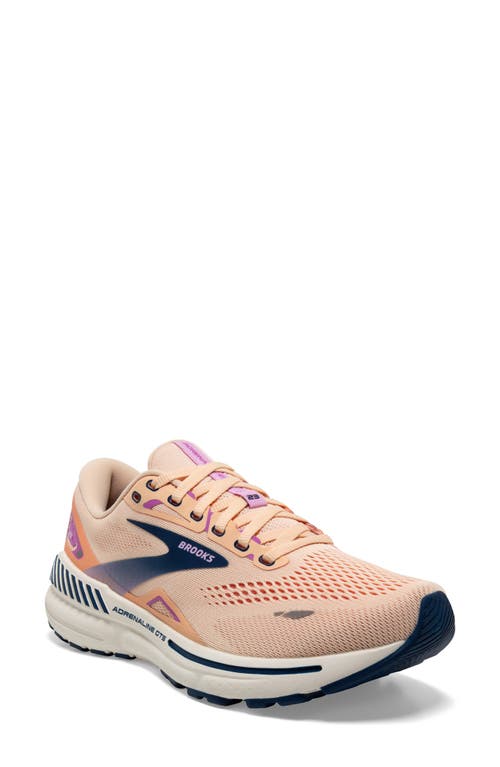 Adrenaline GTS 23 Sneaker in Apricot/Estate Blue/Orchid