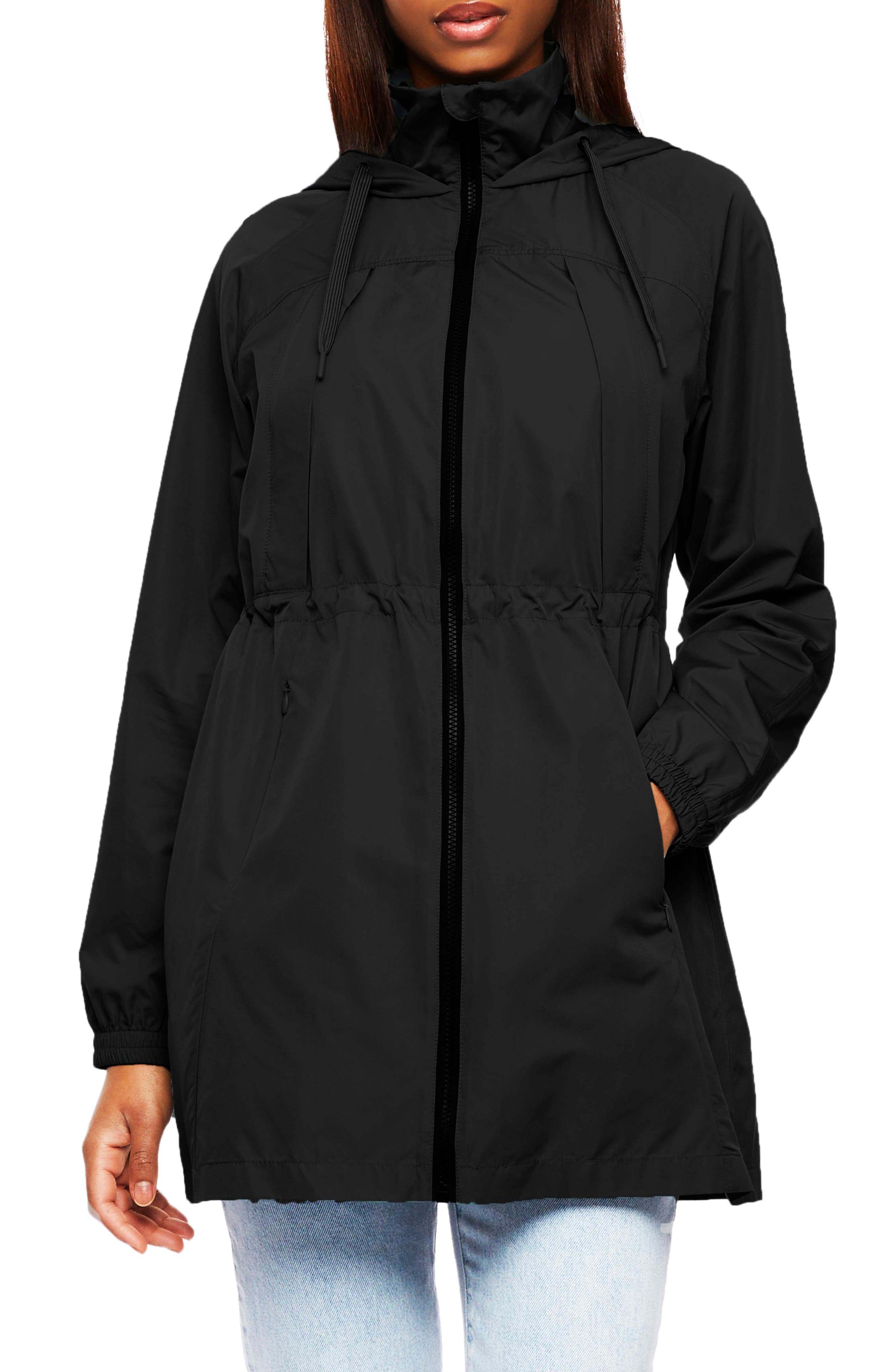 women's light rain jacket clearance