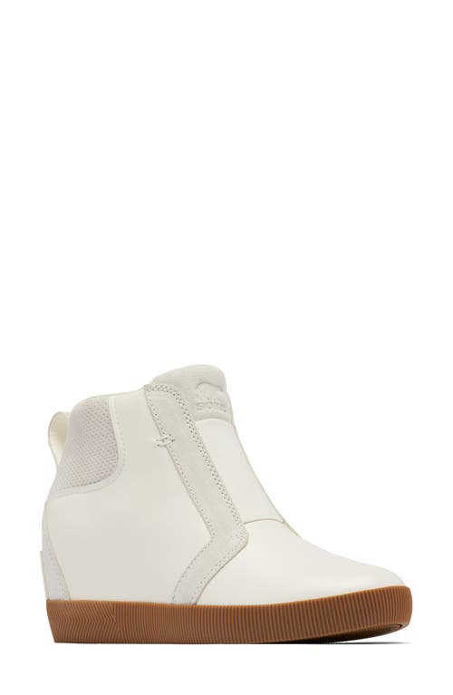 Sorel Out N About Wedge Bootie In Sea Salt/gum 2