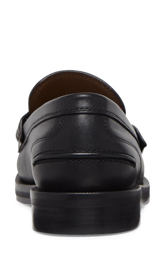 Shop Fendi Baguette Loafer In Black