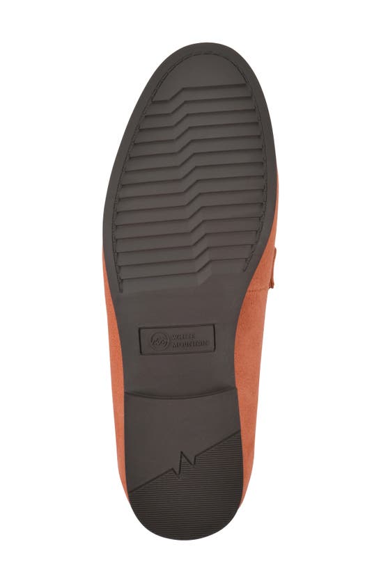Shop White Mountain Footwear Cassino Buckle Loafer In Aperol Spritz/ Suede