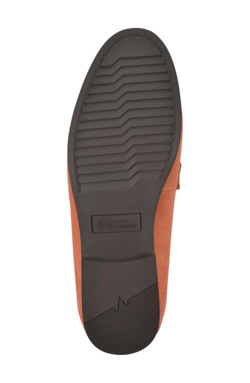 Shop White Mountain Footwear Cassino Buckle Loafer In Aperol Spritz/suede