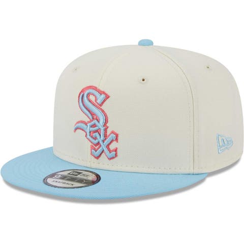 New Era 9FORTY A-Frame Chicago White Sox Snapback Hat - Light Blue
