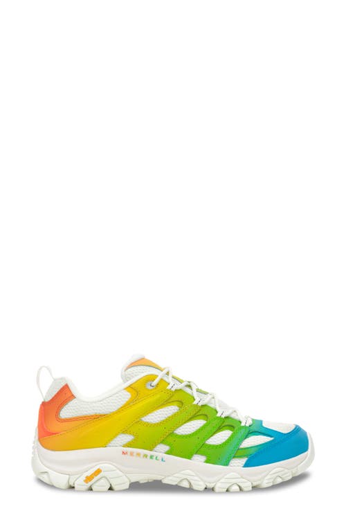 Merrell Moab 3 Hiking Shoe In Neon Multi