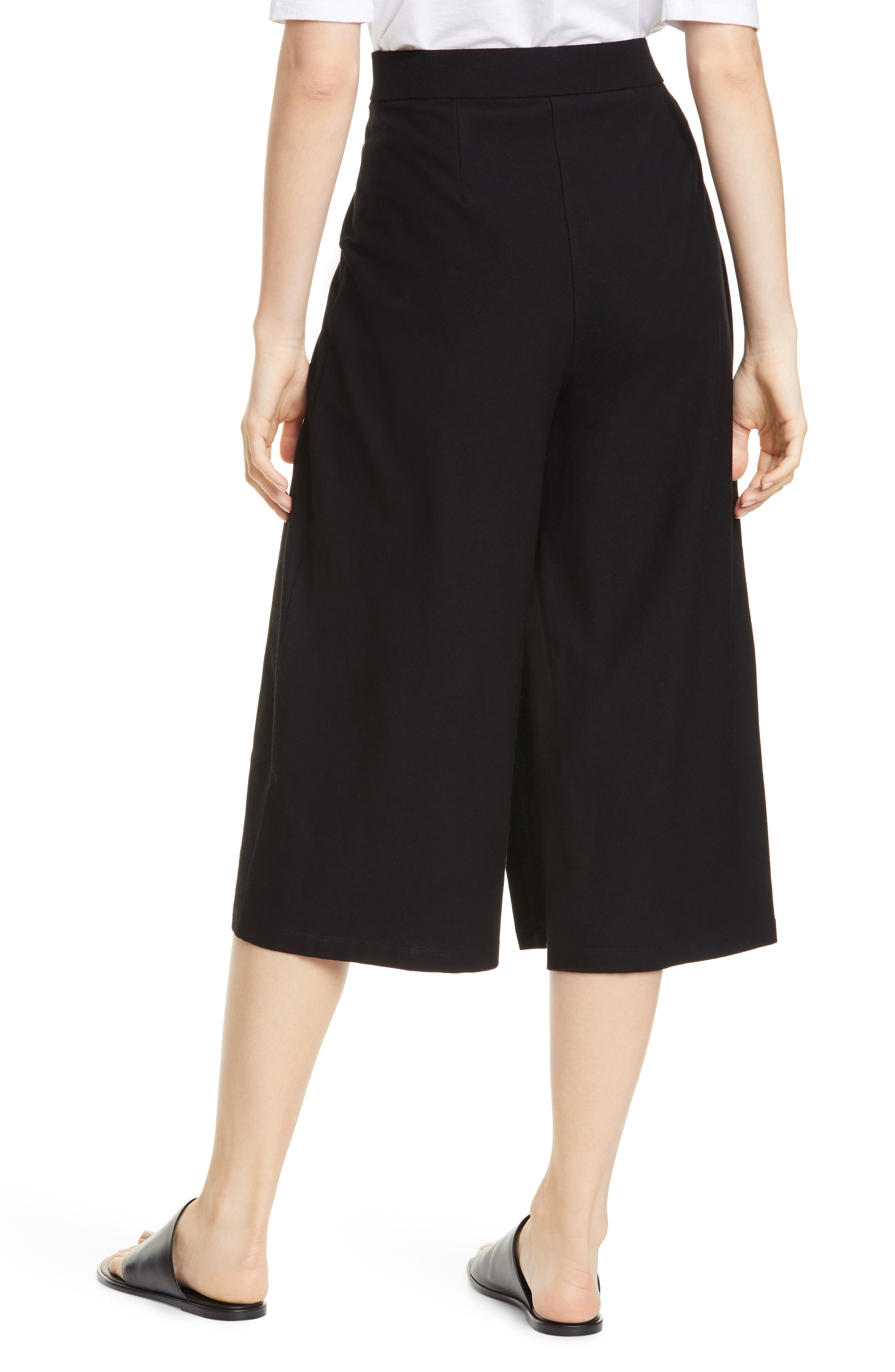 eileen fisher faux wrap pants