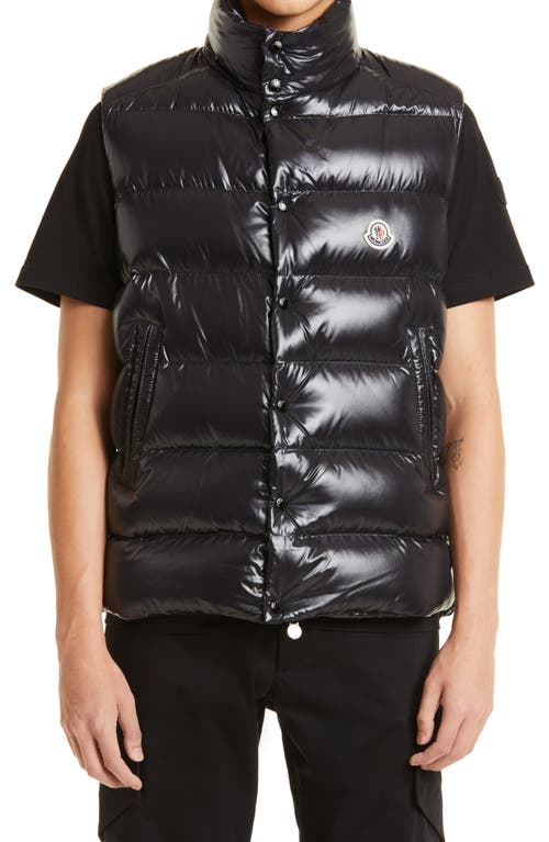 Moncler Tibb Down Puffer Vest in Black