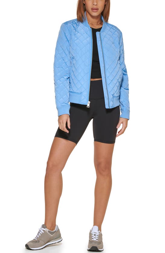 Levi's® Quilted Bomber Jacket In Blue