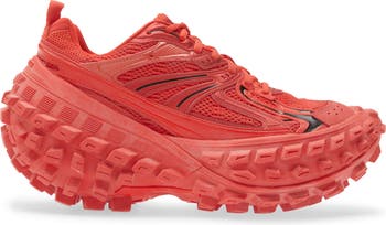 Balenciaga Red Athletic Shoes for Men