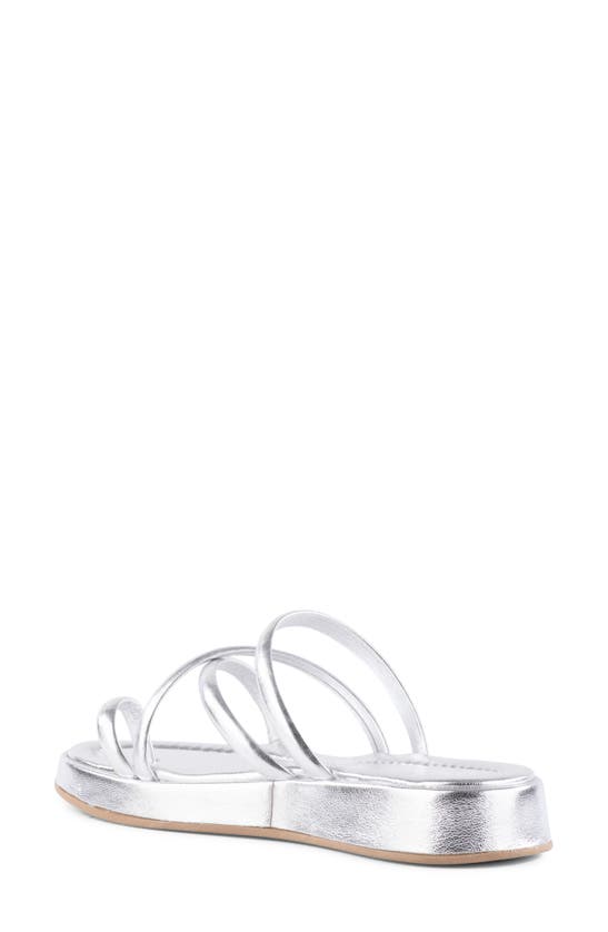 Shop Seychelles Rule The World Platform Wedge Sandal In Silver