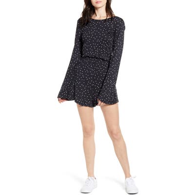 Roxy Pretty Stardust Minidress, Black