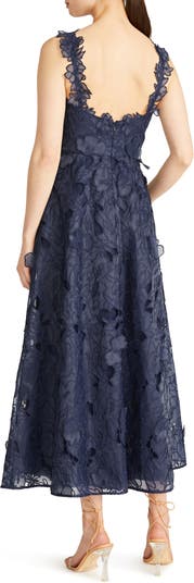 Shop ML Monique Lhuillier Juliette Organza Maxi Dress