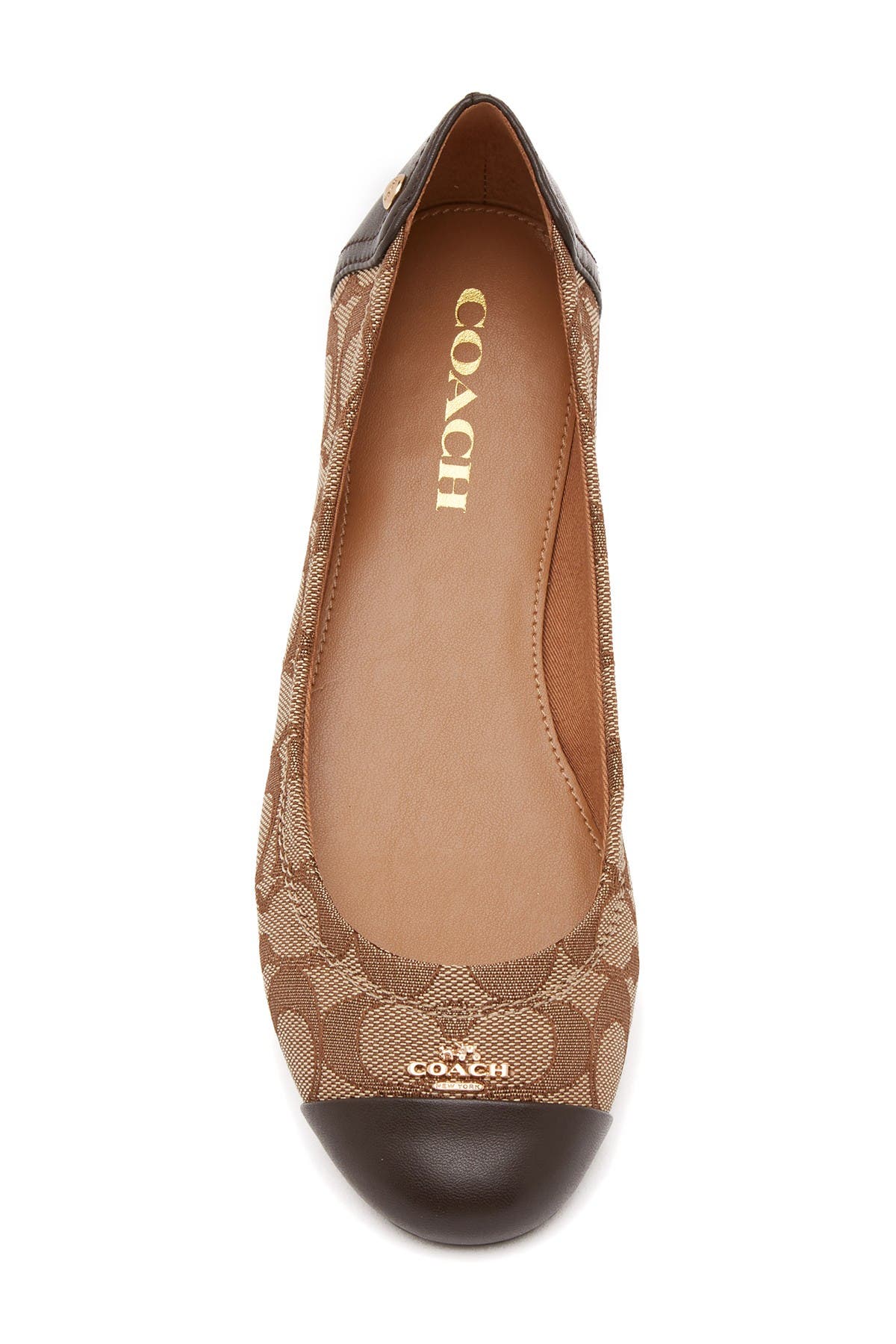 coach chelsea flat shoes