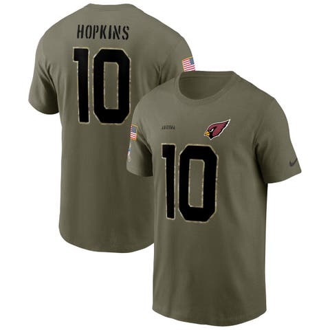 Men's Nike DeAndre Hopkins Olive Arizona Cardinals 2022 Salute to Service Limited Jersey