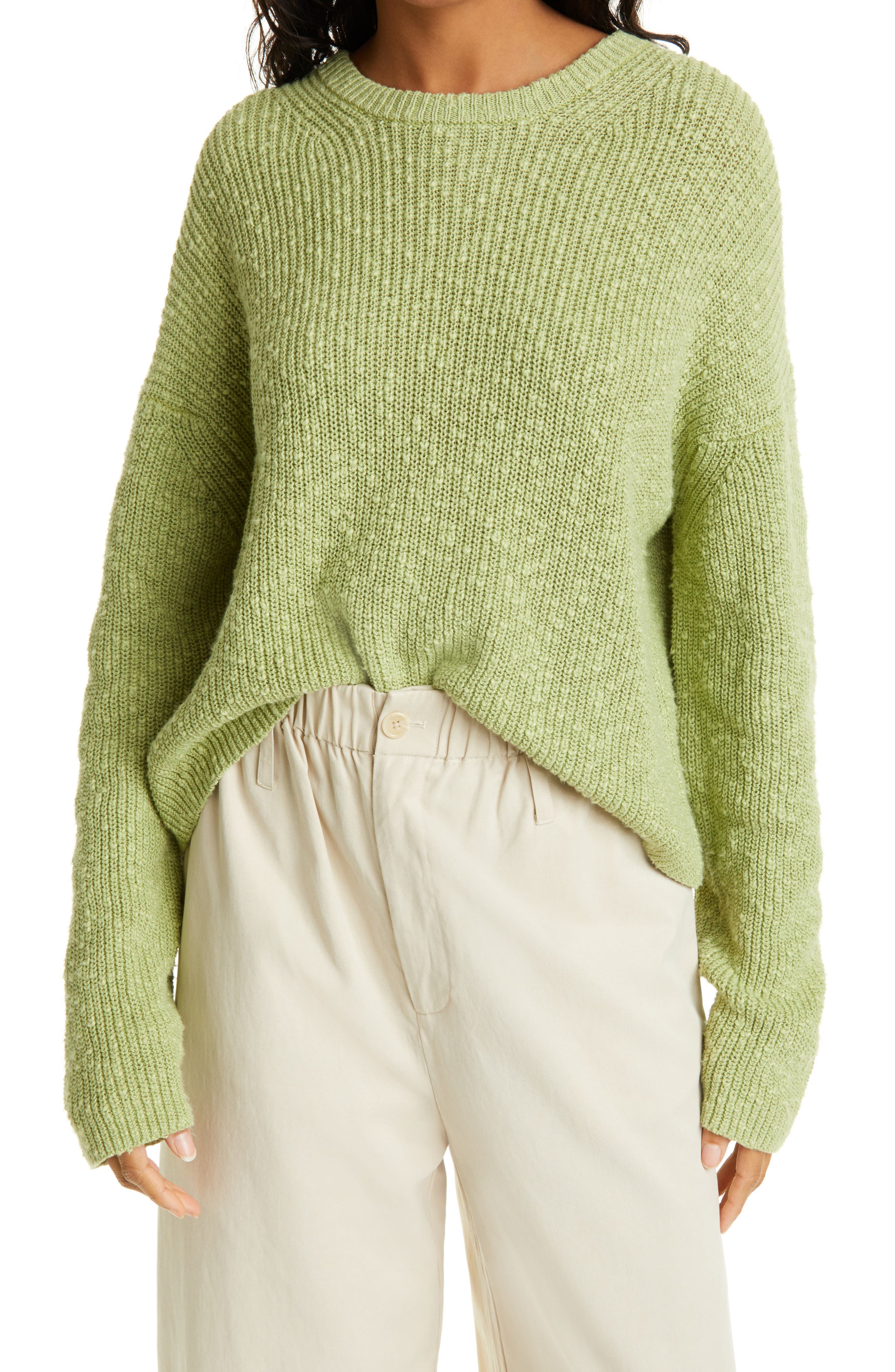 samsoe samsoe yellow jumper