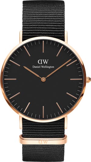 Daniel wellington canvas strap best sale