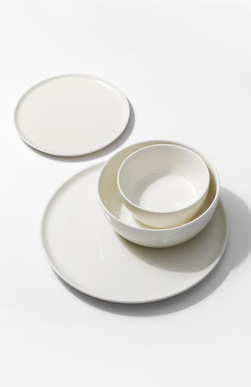 Fors Studio Slim Dinnerware Set In White