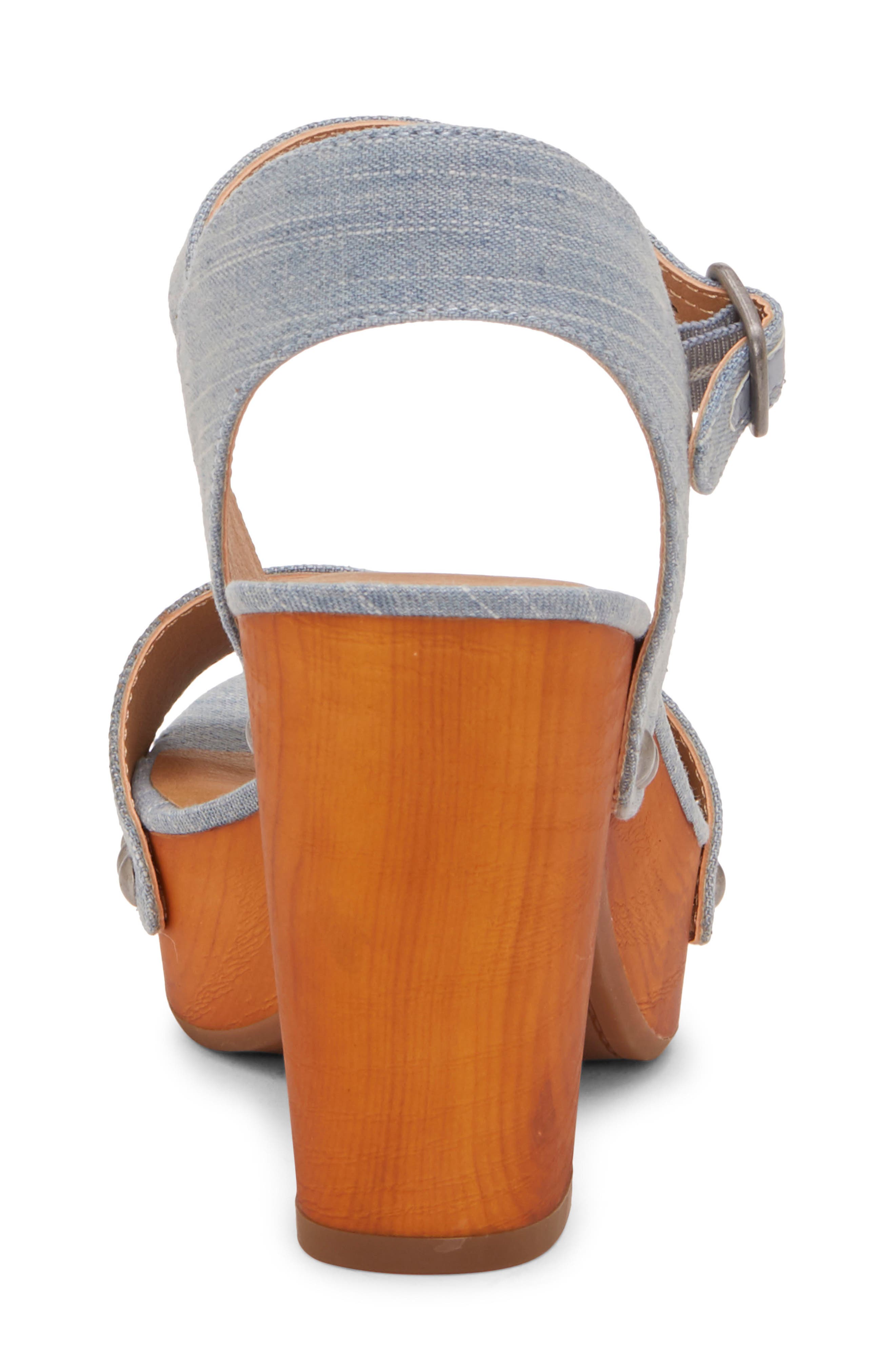 lucky brand women's trisa wood sandals