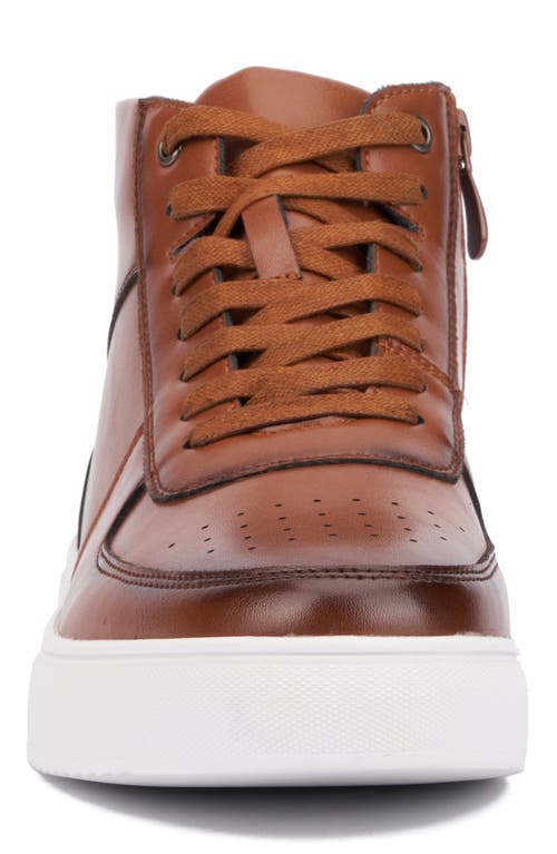 X-ray Footwear Men's Byron High Top Sneakers In Cognac