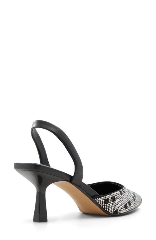 Shop Aldo Brizza Slingback Pointed Toe Pump In Black