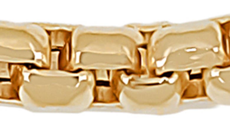 Shop Bony Levy 14k Gold Box Chain Bracelet In 14k Yellow Gold
