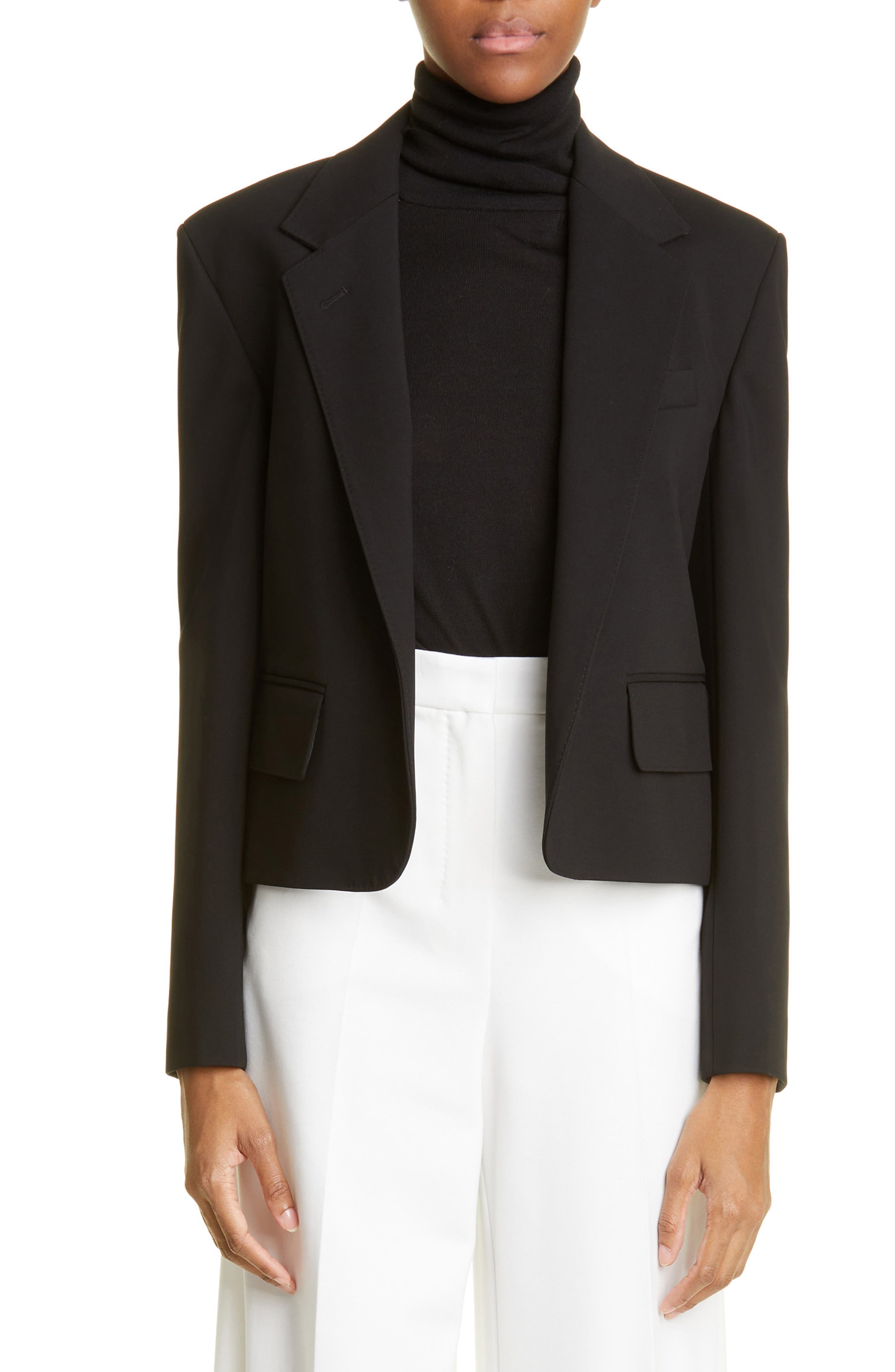 Max Mara Oreste Crop Jersey Jacket 