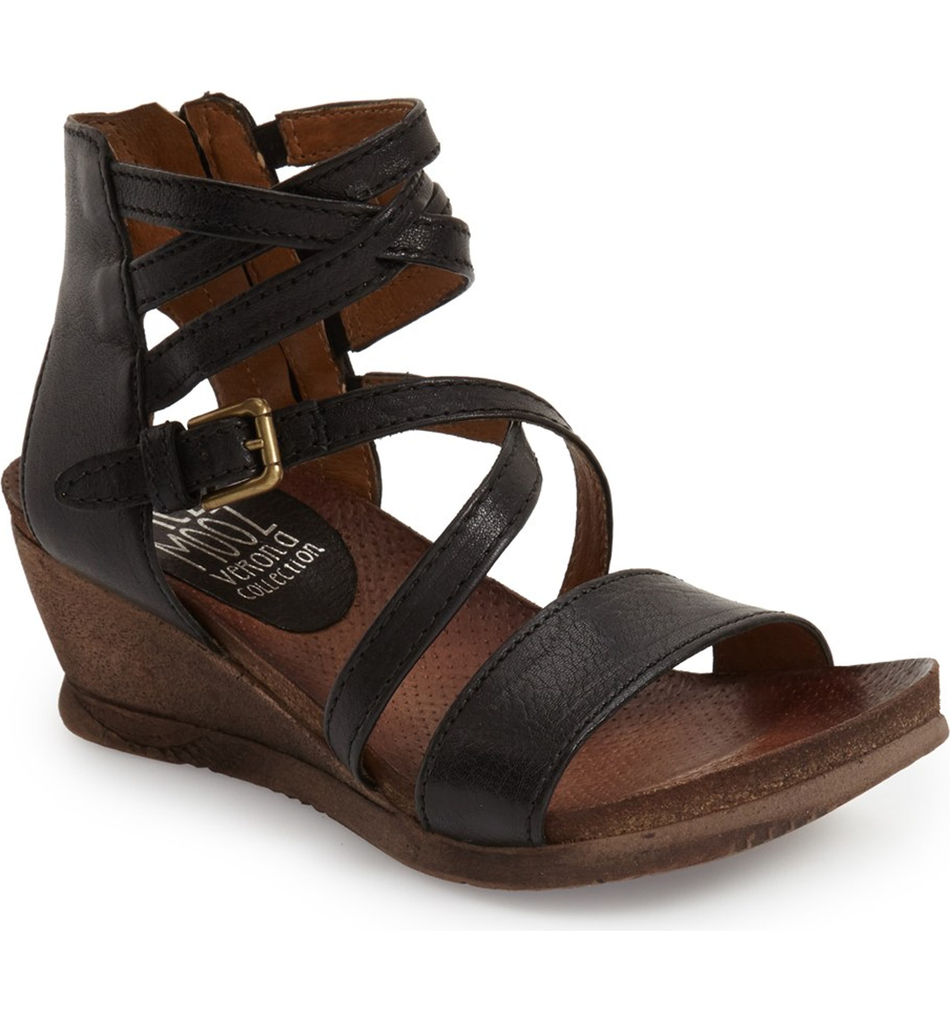 Miz Mooz 'Shay' Wedge Sandal (Women) | Nordstrom