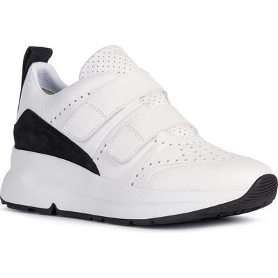 Geox Backsie Sneaker, White